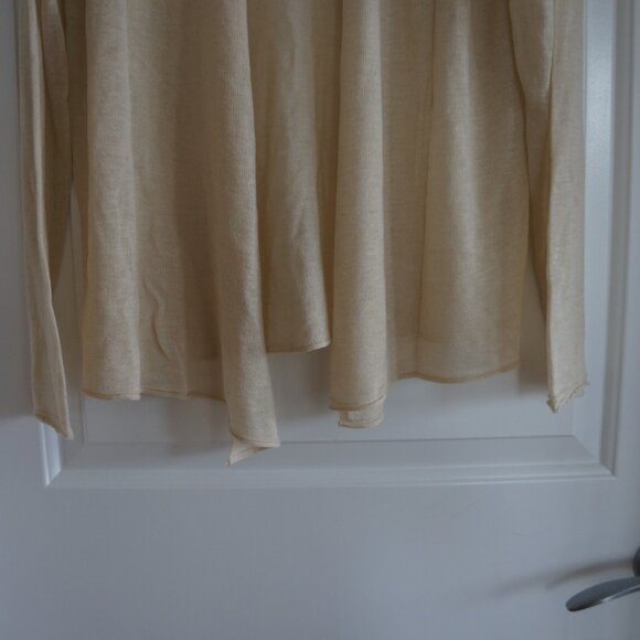 Wool blend open cardigan - Picture 3 of 5